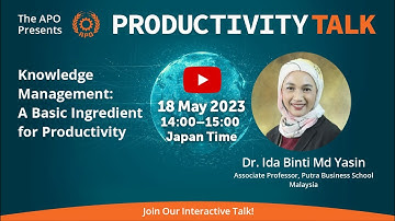 Knowledge Management: A Basic Ingredient for Productivity