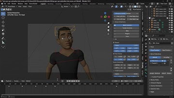 Blender Rigged Character Lip Sync Tutorial #b3d