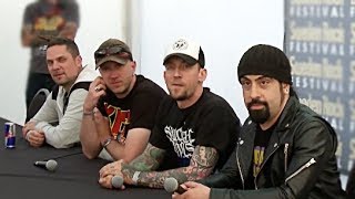 Volbeat press conference - Sweden Rock Festival 2014