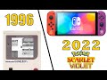 Evolution of Pokémon Games 1996 to 2022 | Scarlet &amp; Violet