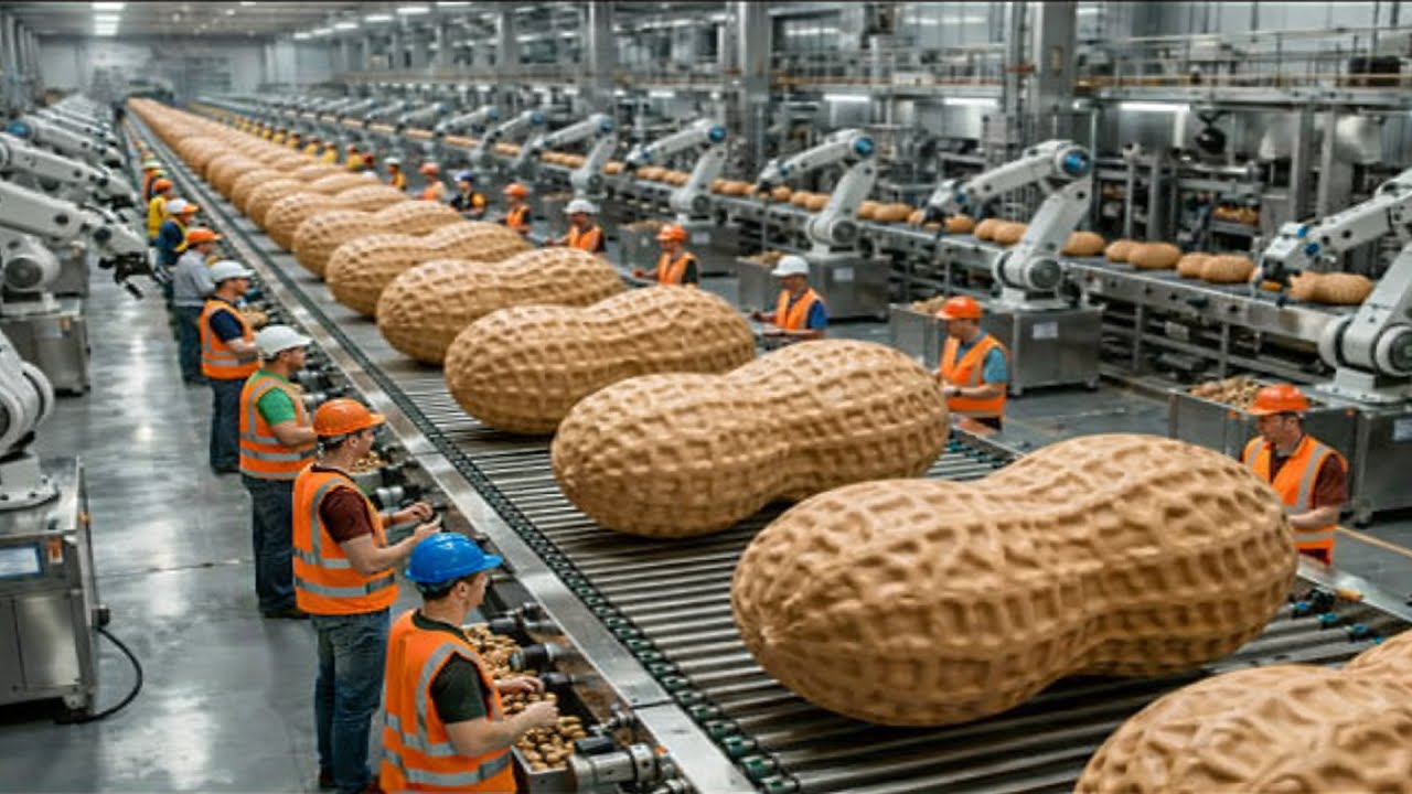 1,000,000 Peanuts Per Day – Inside the CRAZY Speed of a Modern Flour ...