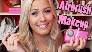 Dinair Airbrush Makeup Review\/Demo