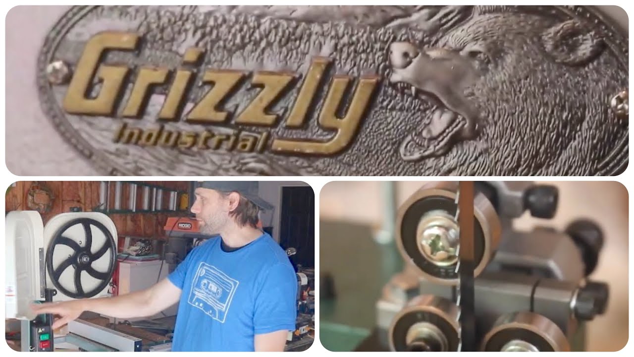 Grizzly 14" Bandsaw Assembly YouTube