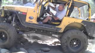 Robert Dodges the Skeeters on Mirror Lake Trail in his Jeep 8/12/10