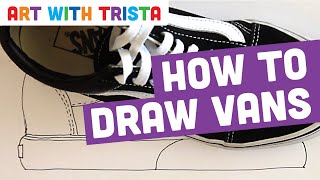 drawing on vans old skool