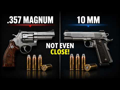.357 Magnum vs 10mm – Everyone Picks The Wrong One