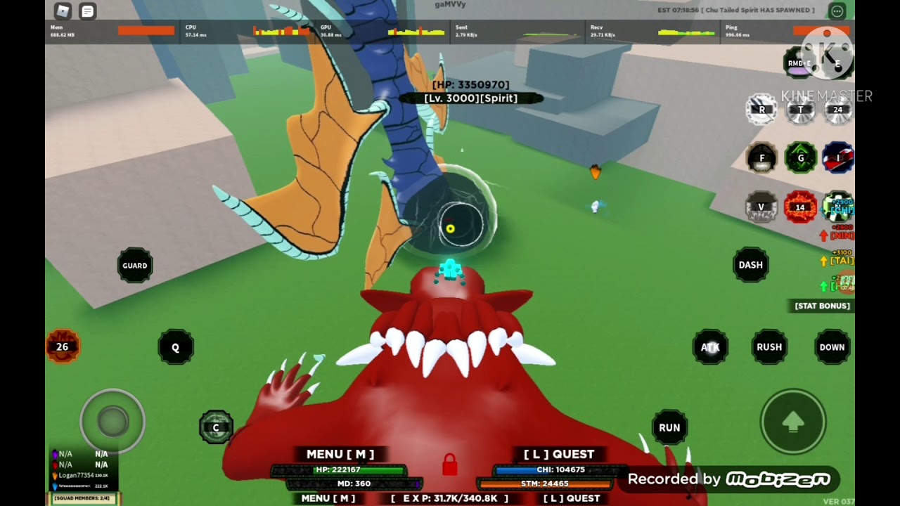 Chu tailed spirit spawn | BOSS FIGHT FOUND THE REMADE ONE - YouTube