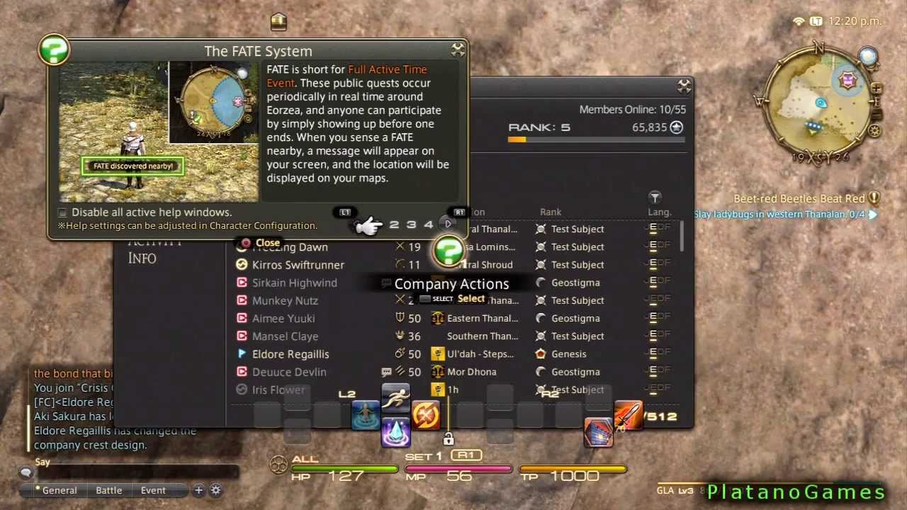 How to Leave Free Company Ffxiv 