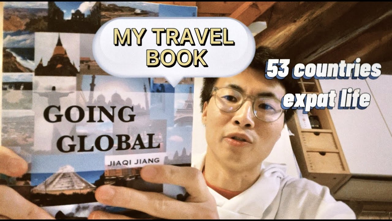 53 countries and expat life: my book | Livro de viagem do asiático depois 53 países