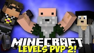 Minecraft: LEVELS PVP 2! WEIRD COMMENTARY w/ SkyDoesMinecraft & More!