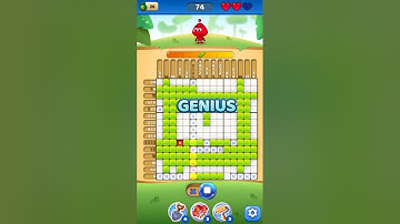 Nono Crossing Picture Nonogram level 74