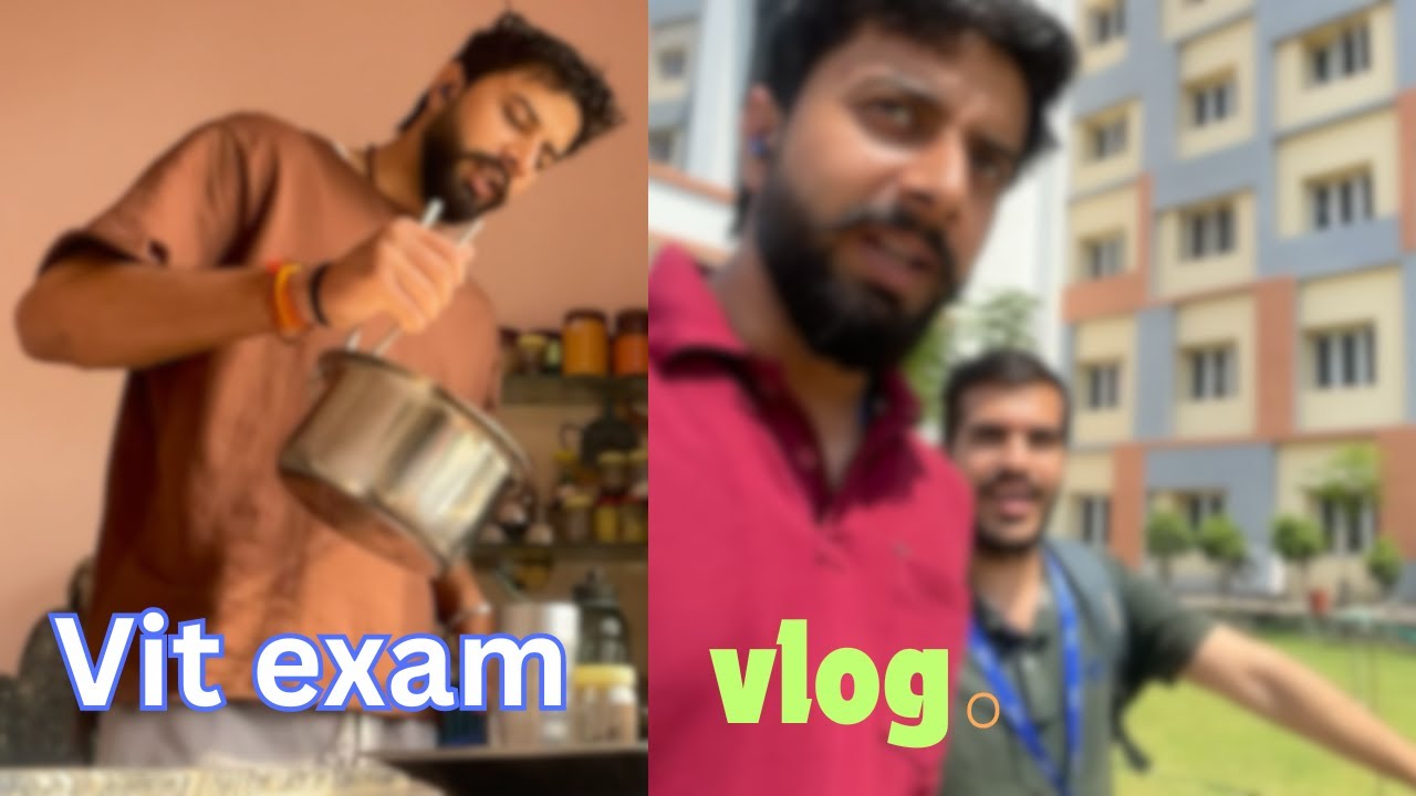 vit bhopal exam day vlog | Vit BHOPAL | aditya jha - YouTube