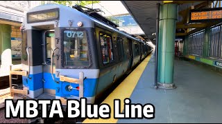 ⁴ᴷ⁶⁰ Exploring The Mbta Blue Line In Boston