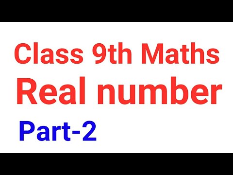 Real Numbers Math 9 Class Class 9th maths Real number - YouTube