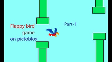 Flappy bird game on pictoblox || Part-1
