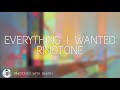 Billie Eilish Everything I Wanted RINGTONE Billie Eilish Everything I Wanted RINGTONE