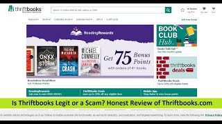 Is Thriftbooks Legit or a Scam? Honest Review of Thriftbooks.com