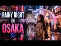 Rainy Day Adventure in Osaka 🌧️ Exploring Shinsaibashi’s Vibrant Streets