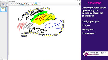 SMART Notebook Basic Pens tutorial