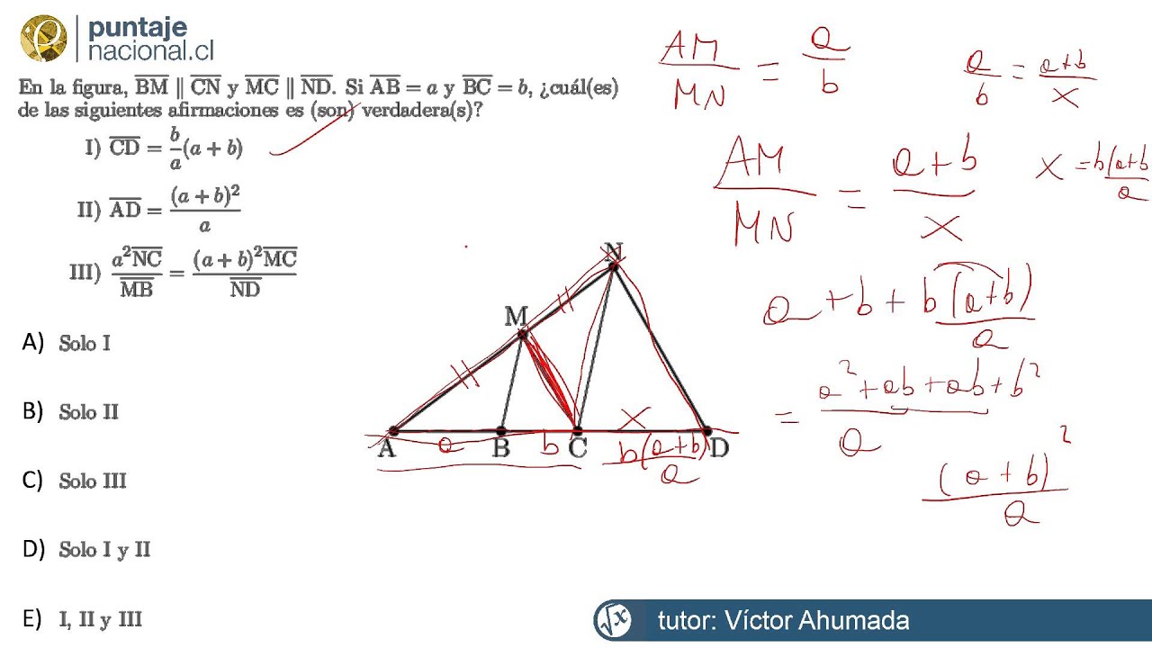 Matemáticas Pregunta 23157 clases online gratis