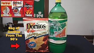 Consuming A 26 Year Old Bag of #DORITOS Taste Test (Courtesy of Mike F) | L.A. BEAST