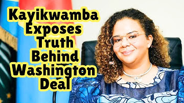 DRC Confronts Rwanda: Minister Kayikwamba Exposes Truth Behind Washington Deal