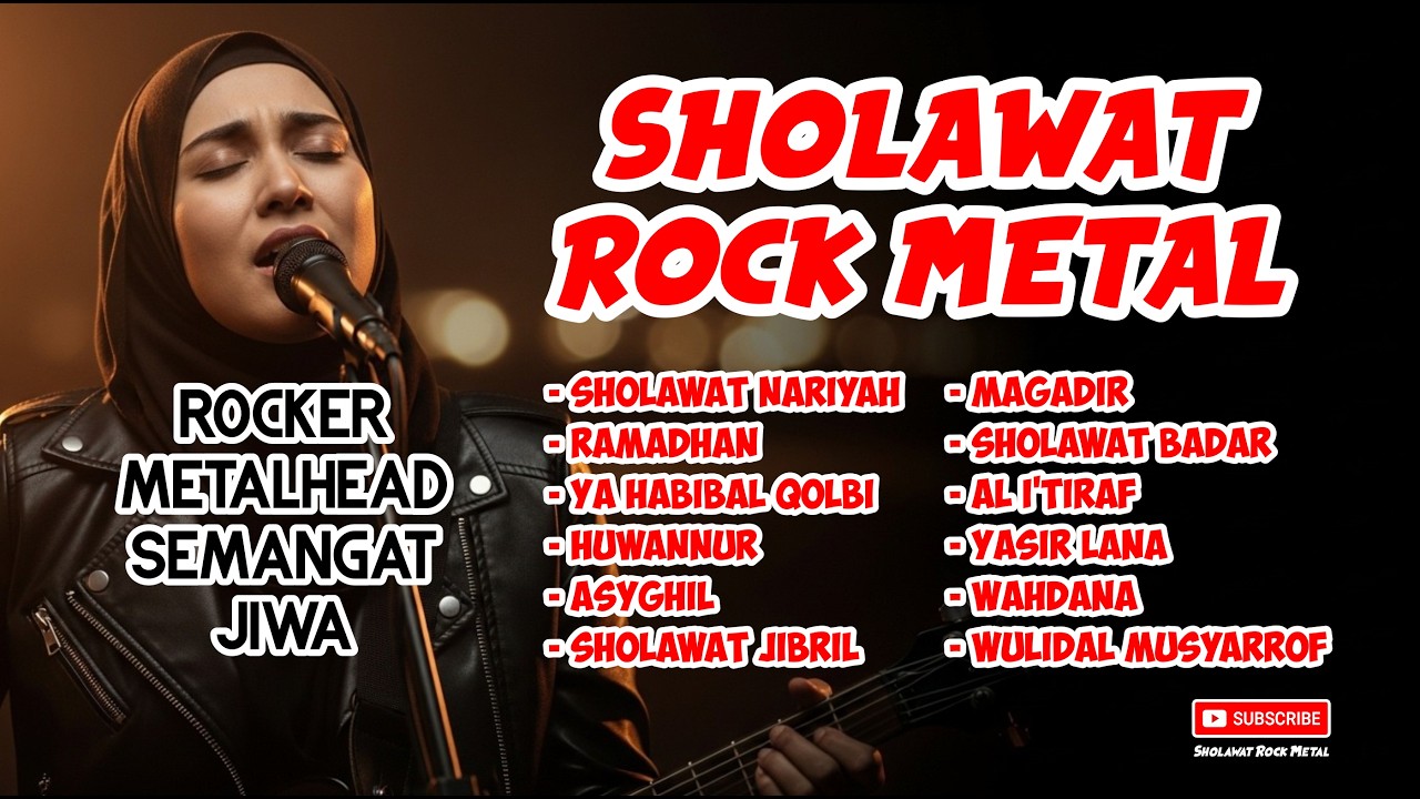 VIRAL!! Sholawat Versi Rock Metal - Terbaru 2026 - Rocker Metalhead Semangat Jiwa