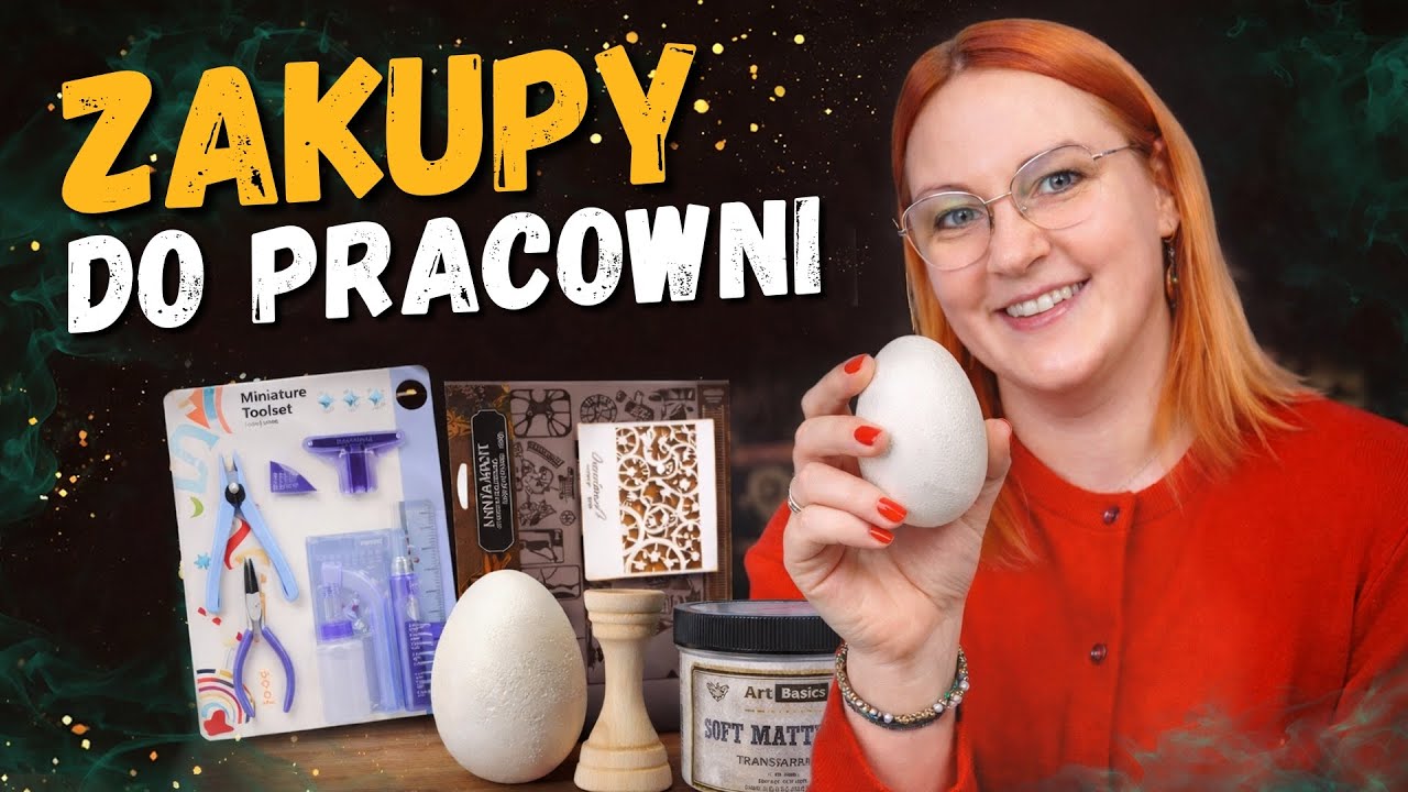Zakupy do pracowni + testy | Action, Temu, Craftelier, Allegro