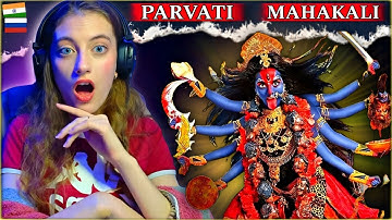 Parvati transforms into Mahakali | Russian Reaction | Mahakali | Parvati