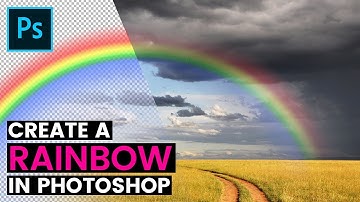 Create a fake Rainbow in Adobe Photoshop