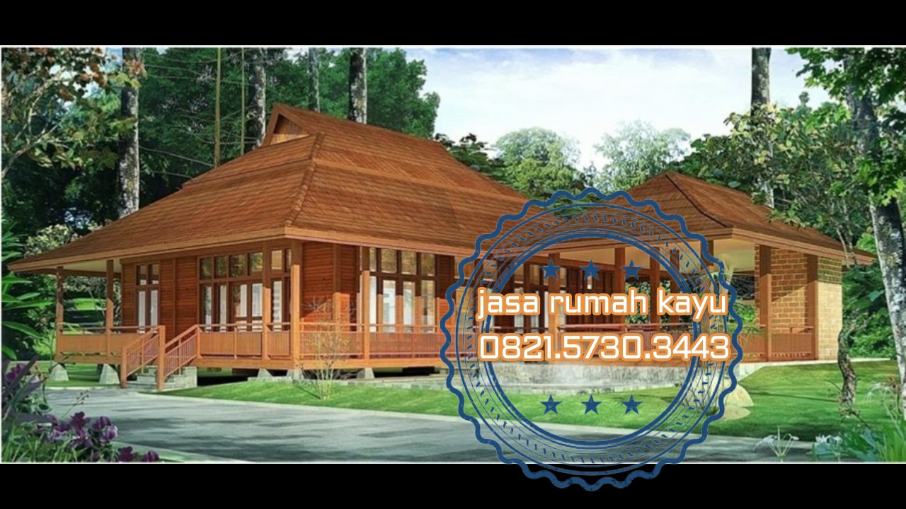  Rumah  Kayu  Unik Dan Cantik  Modern  0821 5730 3443 YouTube