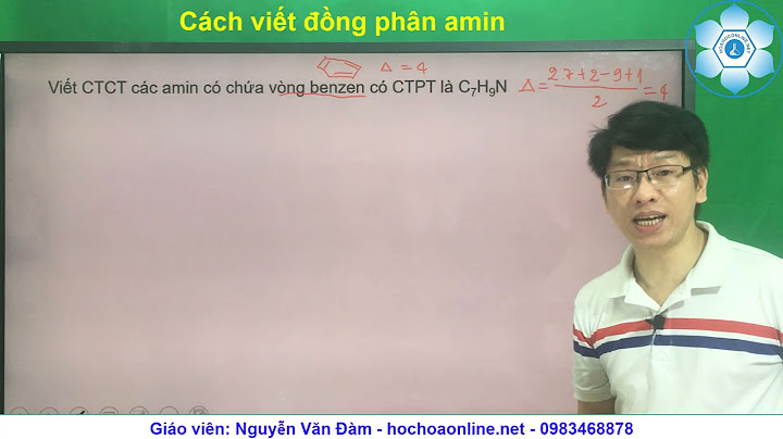 C8h11n có bao nhiêu công thức cấu tạo năm 2024