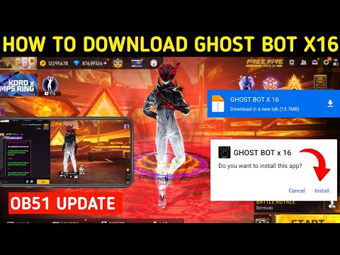 How To Download Ghost Bot X16 In Free Fire Ghost Bot V16 Ghost Bot