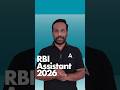 RBI Assistant 2026 | Notification Details | Age | Qualification | #rbiassistant #rbi #ibps2026