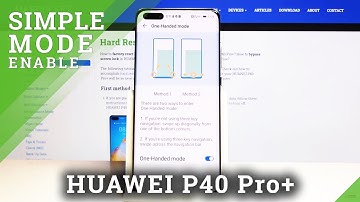 How to Activate One Handed Mode in HUAWEI P40 Pro+ - Enable One Handed Mode