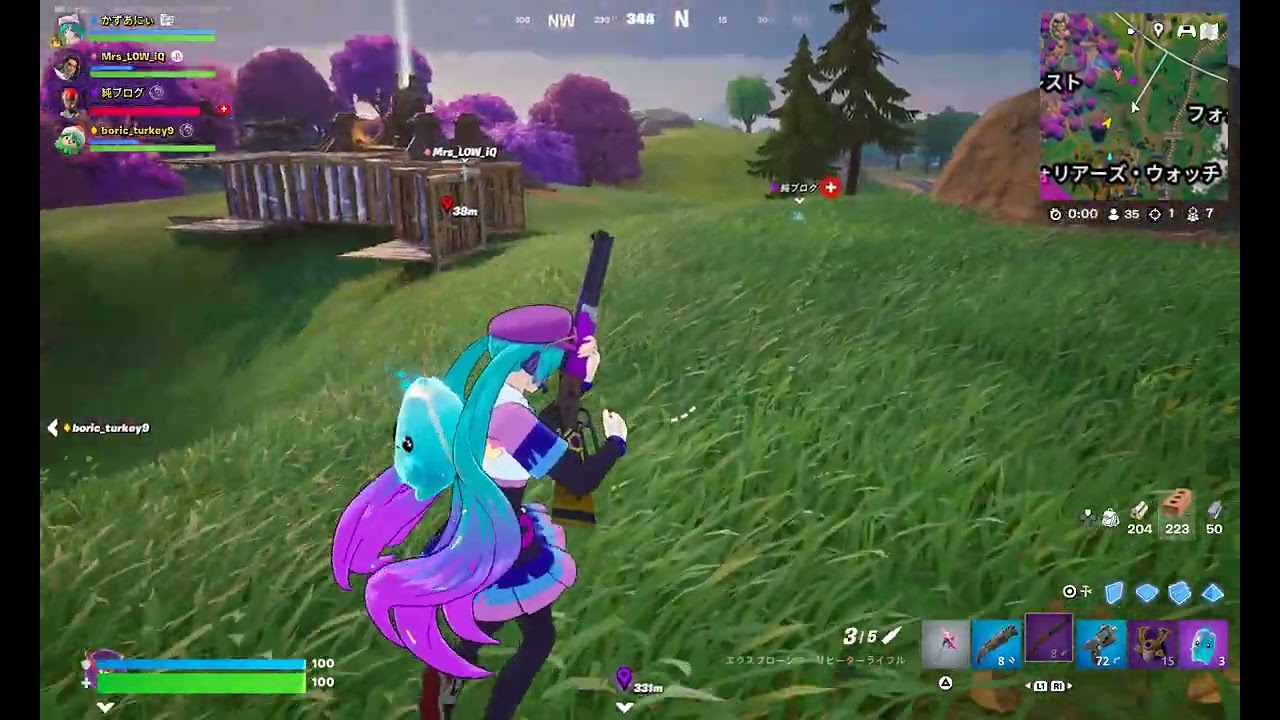 FORTNITE　普通にプレイ482　｢間合い｣