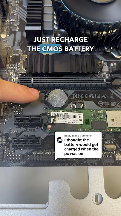 Rechargeable CMOS! #gamingpc #pcrepair #computerrepair #tech