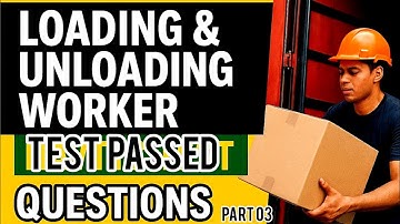 Loading and unloading navttc test load and unload worker navttc test complete guide | #navttc