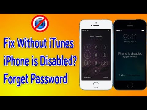 How to Fix Disabled iPhone Without iTunes - I forget my iPhone passcode New Trick 100% Tested