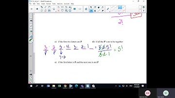Lesson 6 (Solving Perms and Combs)