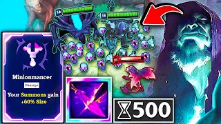 Yorick, but I summon an army of GIANT monsters and have 500 ability haste | 2v2 Arena