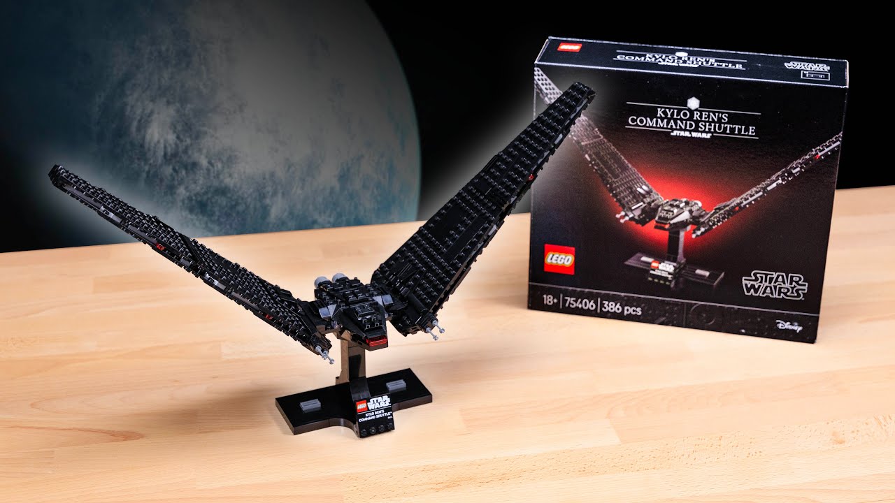 LEGO Star Wars Kylo Ren's Command Shuttle REVIEW | Set 75406 - YouTube