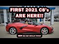 FIRST 2021 C8 CORVETTES ARE HERE!!! 2LT & 3LT W/ Z51~ NEW RED MIST METALLIC | Coupe & Convertible