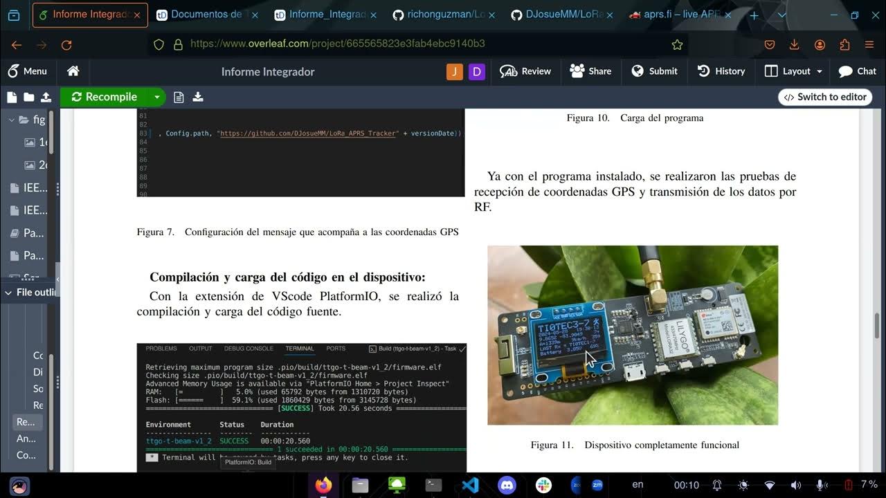 Implementaci ́on de un LoRa APRS Tracker - YouTube