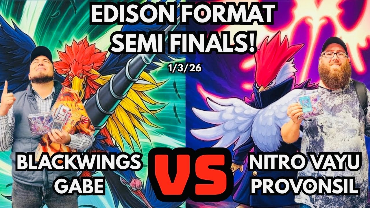 Полуфиналы в формате Эдисона: Blackwings против Nitro Vayu!