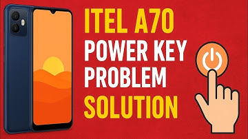 How to Fix itel A70 Power Button Not Working