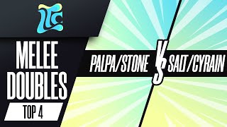 Palpa/Stone vs. Salt/Cyrain - Low Tide City 2024 - Melee Doubles - Losers Semis