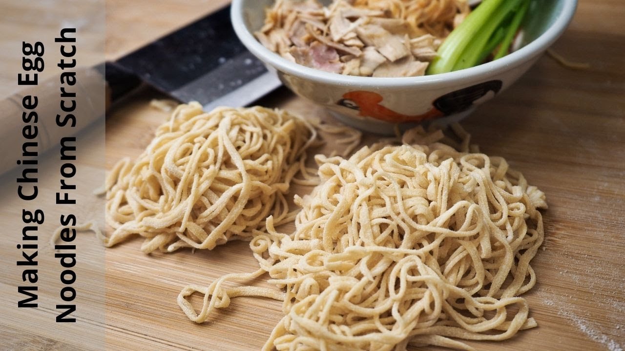Homemade Egg Noodles - The Dashley's Kitchen - Video Recipe