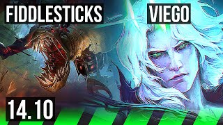 FIDDLESTICKS vs VIEGO (JGL) | Rank 3 Fiddle, 3/1/6, 800+ games | NA Challenger | 14.10