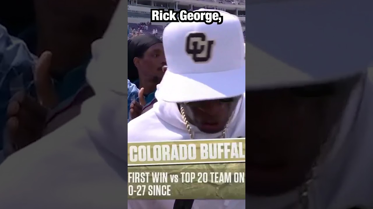 Deion Sanders LOVED Colorado's win over No. 17 TCU 